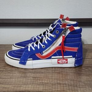 Vans Sk8-hi Women's Athletic Skate Shoes Sneakers Size 6.5 Blue